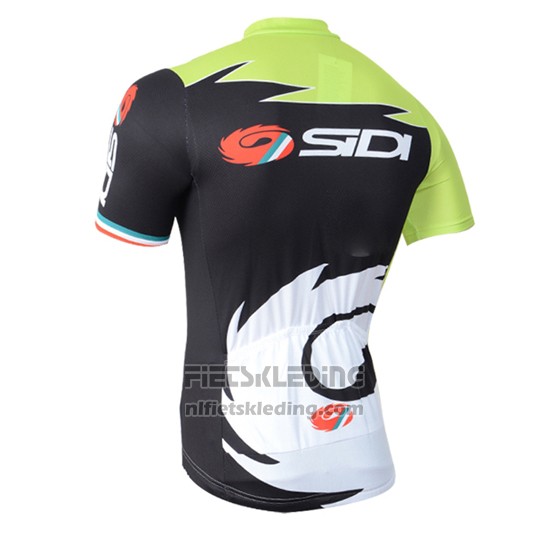 2014 Fietskleding Castelli SIDI Zwart en Groen Korte Mouwen en Koersbroek
